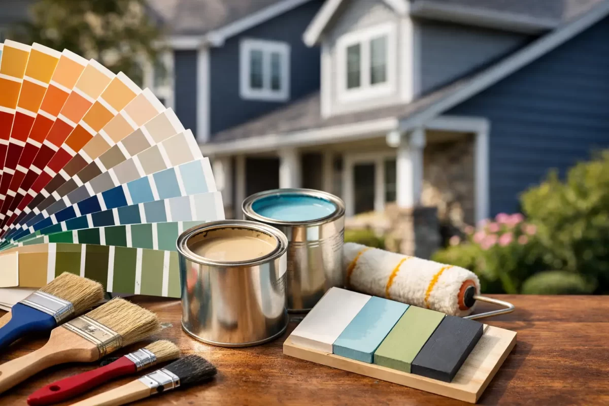 How to Choose Exterior Paint Colours for Your Home