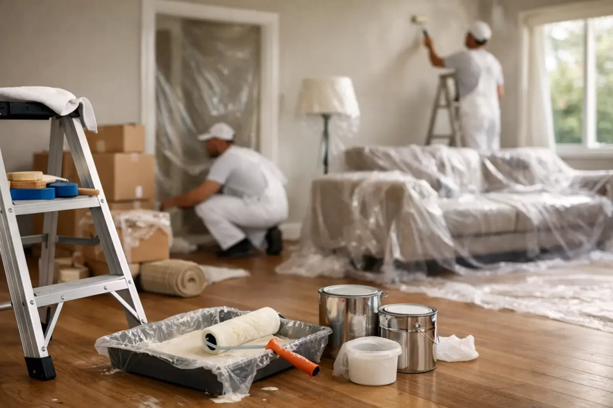 How to Prepare Home for Painters Properly