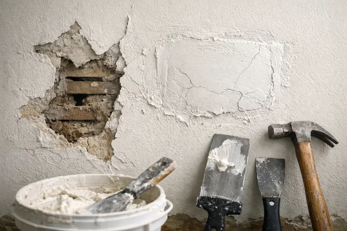 Plaster Wall Repair: When a Patch Is Not Enough