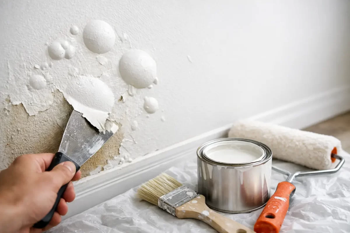 What Causes Paint to Bubble? Causes and Fixes