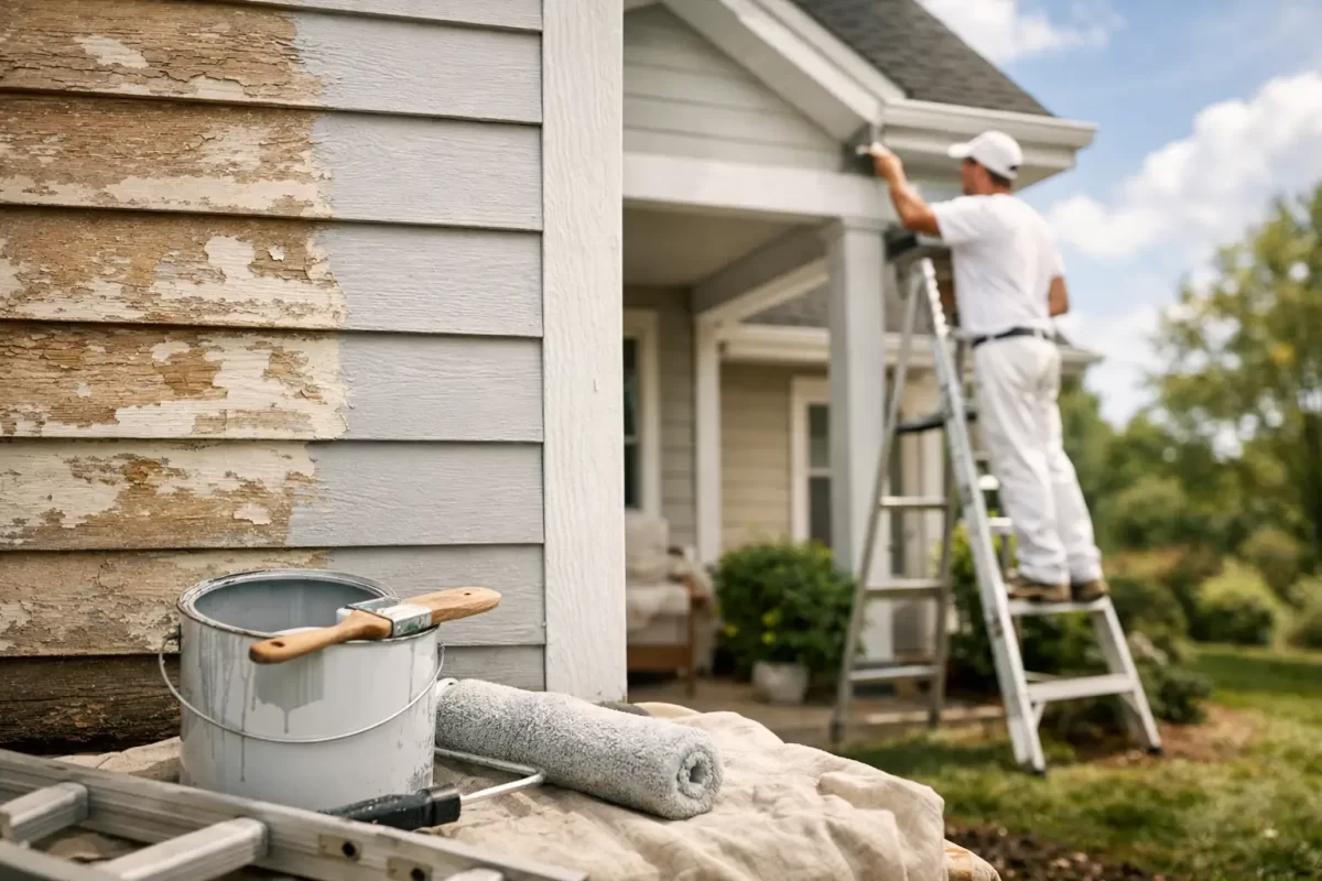 When Should House Exterior Be Repainted?