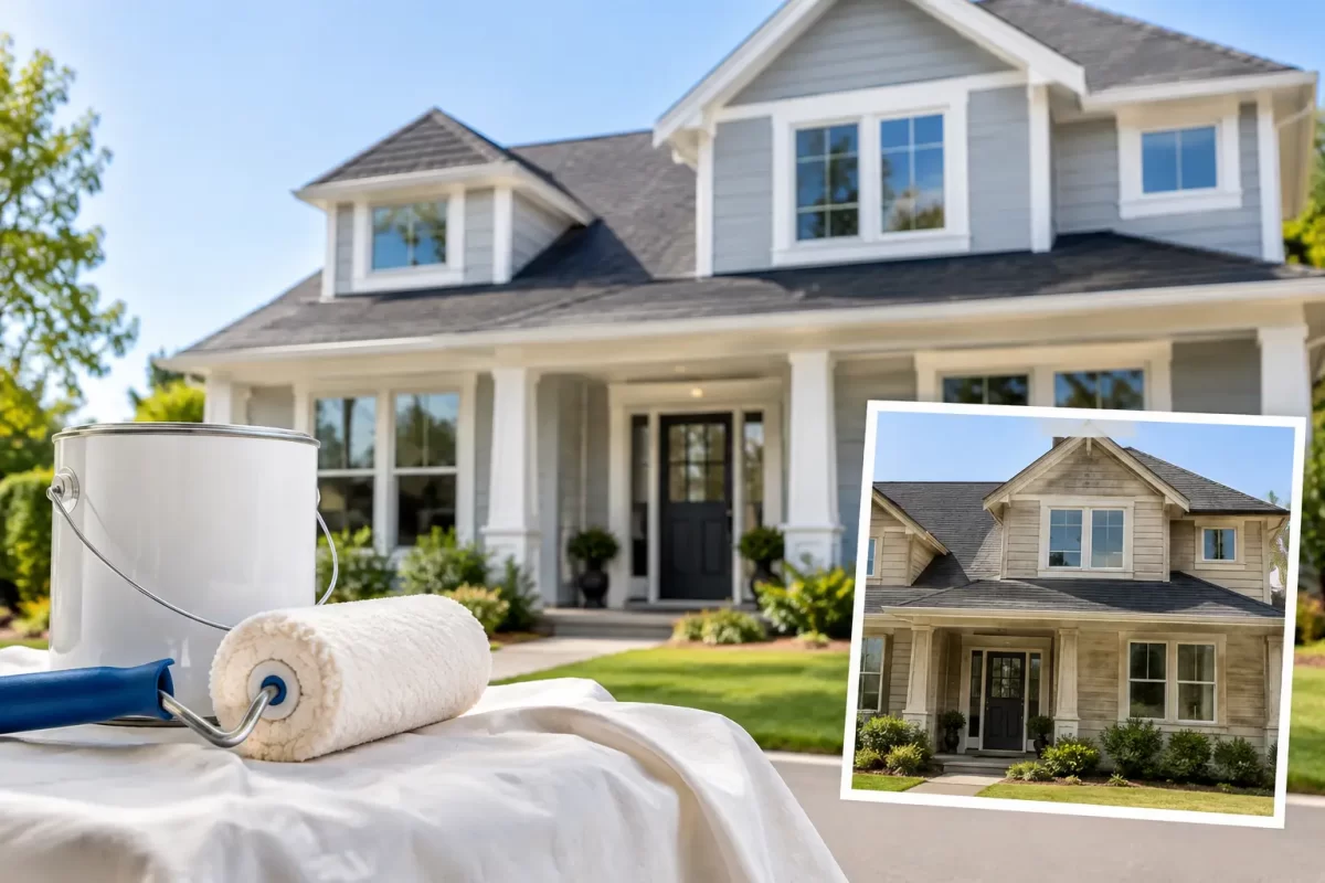 A Home Repaint Before Selling Example That Pays Off