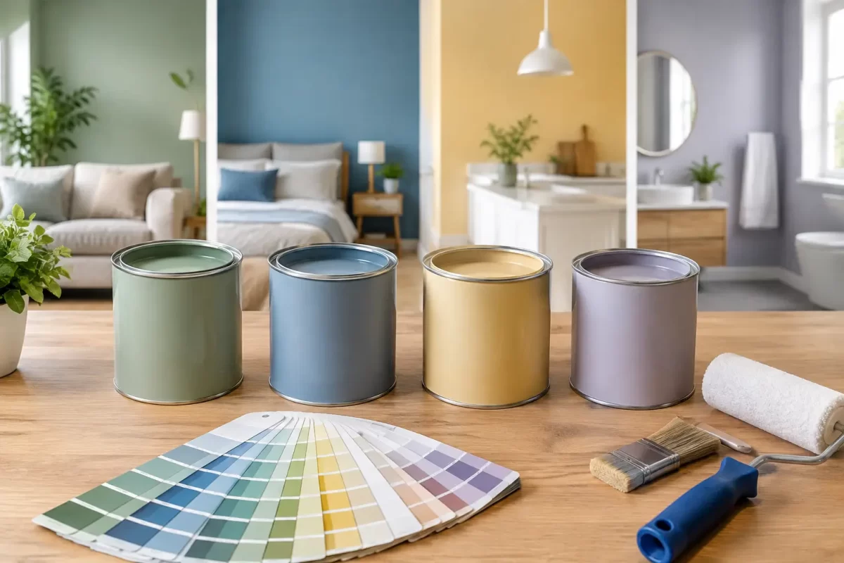 Interior Paint Types Compared for Every Room