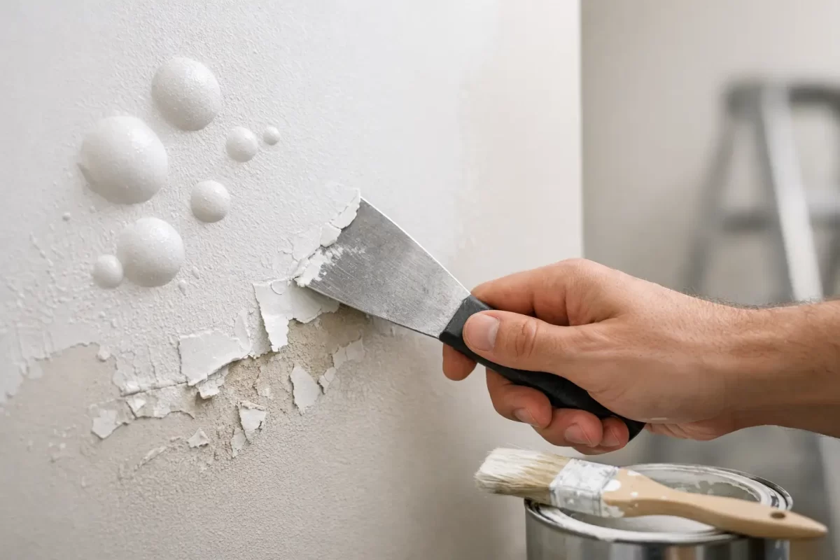 Why Paint Bubbles Appear and How to Fix Them